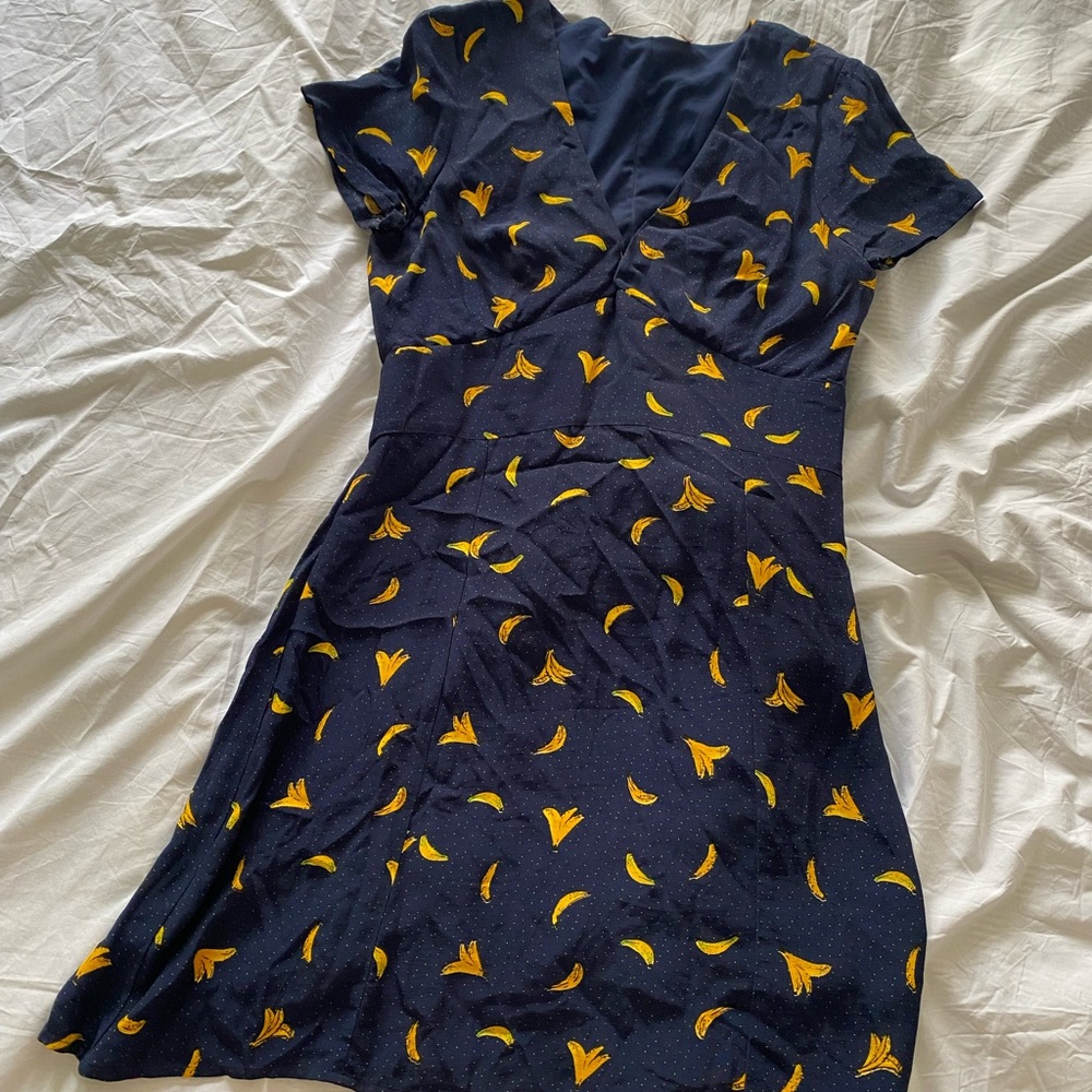 Zara banana dress